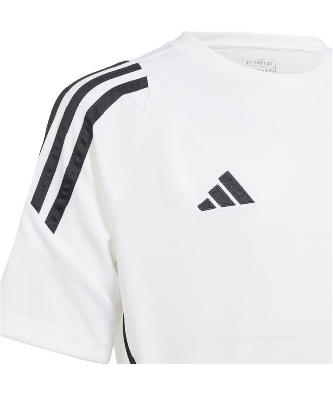 Camiseta de Fútbol adidas Tiro24 Infantil Blanco