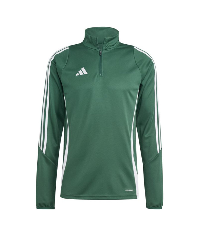 Camiseta de Futebol adidas Tiro24 Homem Verde