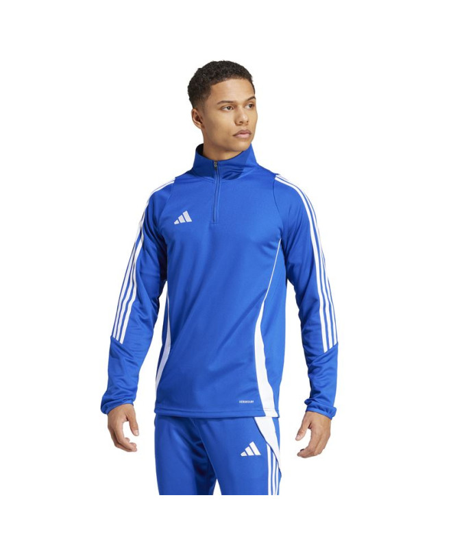 Camiseta de Futebol adidas Tiro24 Homem Azul