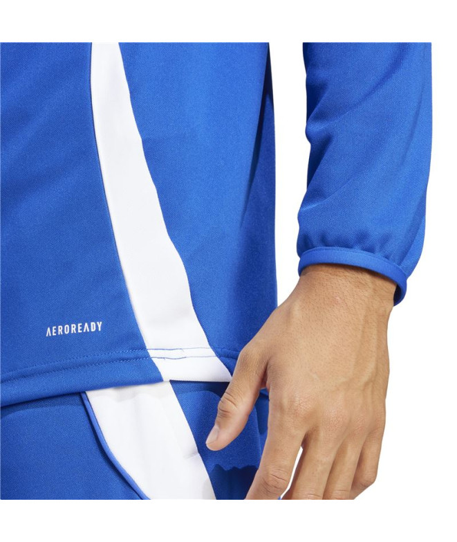 Camiseta de Futebol adidas Tiro24 Homem Azul