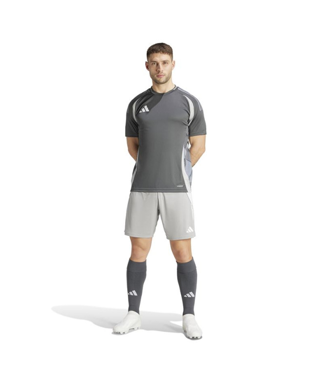 Calça de Futebol adidas Tiro24 Homem Cinzento