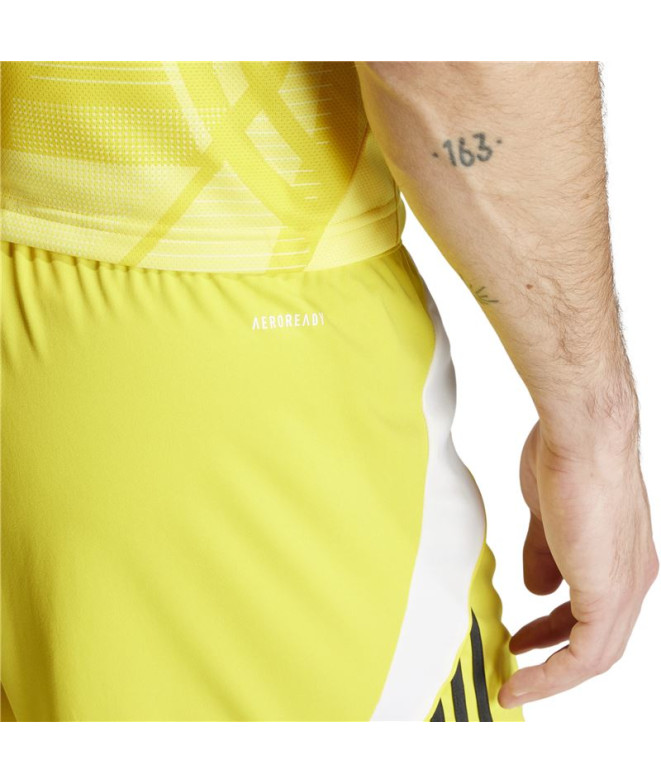 Pantalones de Fútbol adidas Tiro24 Hombre Amarillo