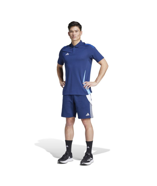 Calça de Futebol adidas Tiro24 Homem Azul