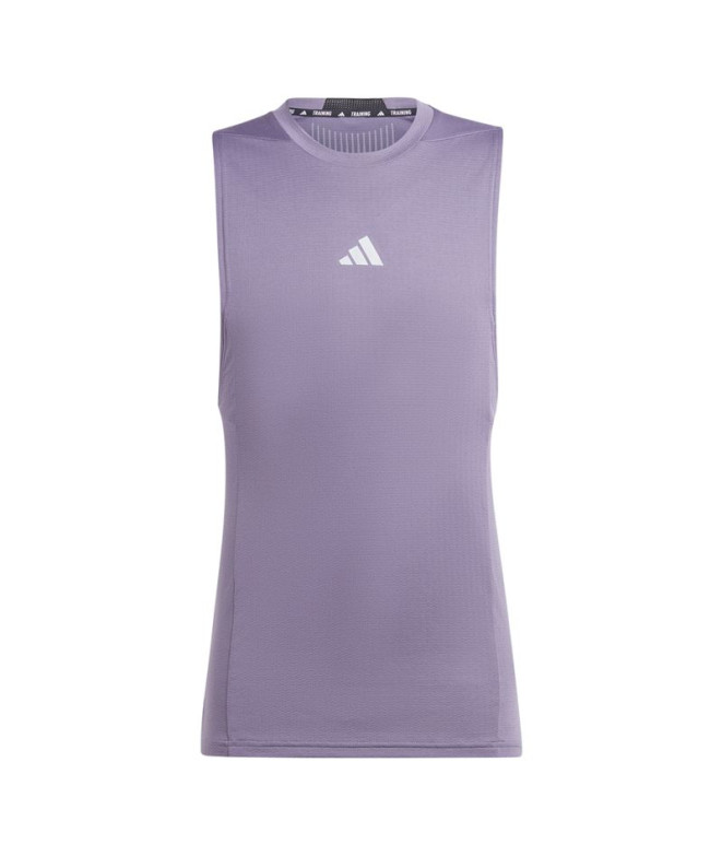 Camiseta de Fitness adidas Essentials D4T Hr Hombre Violeta