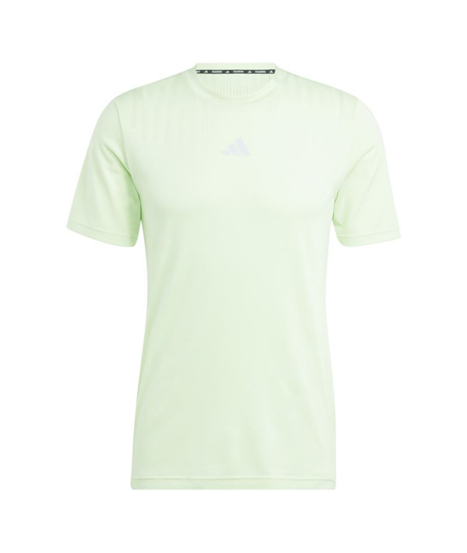 Camiseta de Fitness adidas Essentials Hiit Airchi Hombre Verde