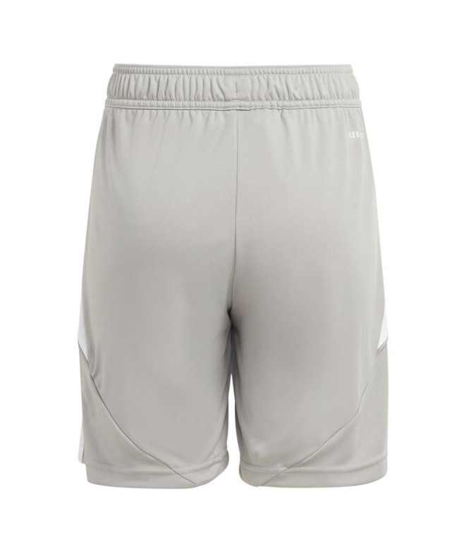 Calça de Futebol adidas Tiro24 Infantil Cinzento