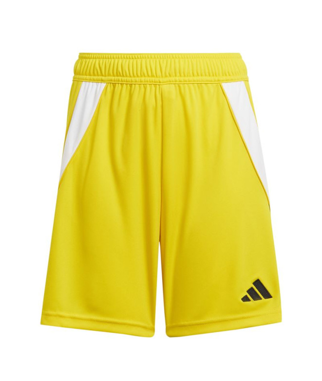 Calça de Futebol adidas Tiro24 Infantil Amarelo