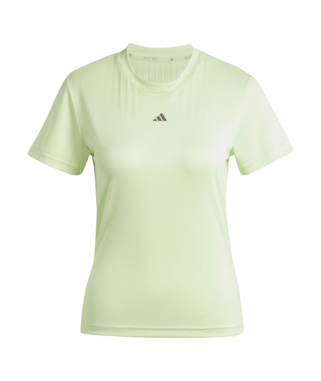 Camiseta by Fitness adidas Essentials Hiit Airch Mulher Verde