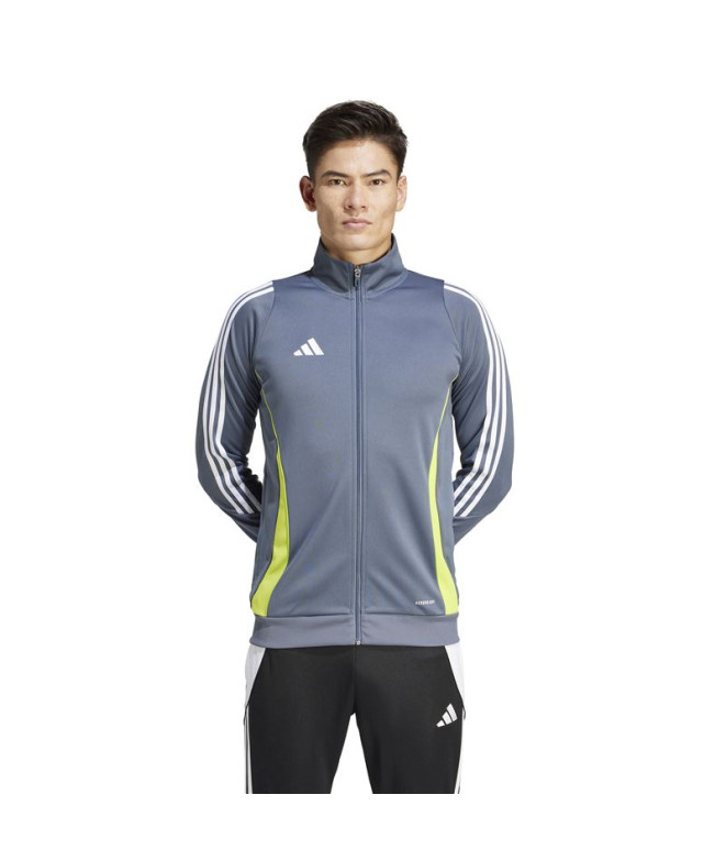 Casaco de Futebol adidas Tiro24 Homem Cinzento