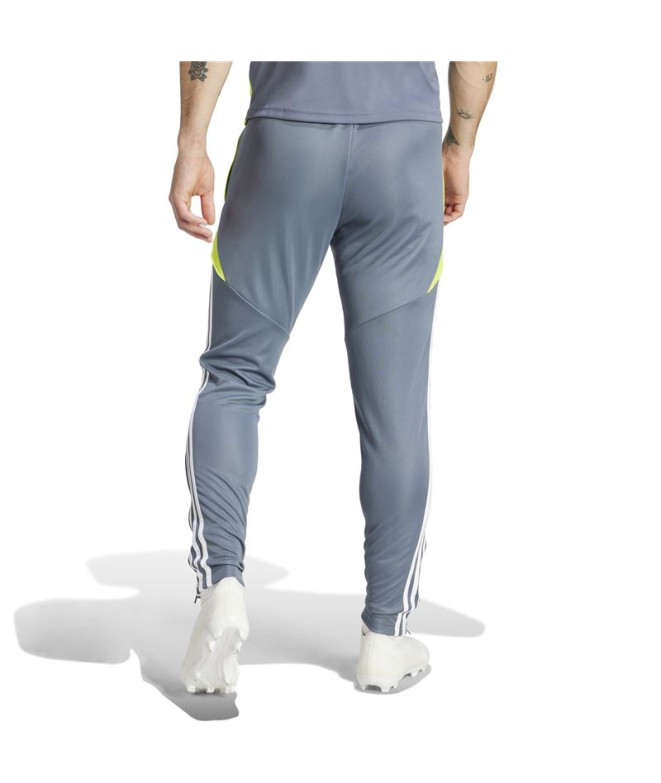 Calça de Futebol adidas Tiro24 Homem Cinzento