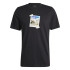 Camiseta adidas All Day I Dream Homem Preto