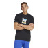 Camiseta adidas All Day I Dream Homem Preto