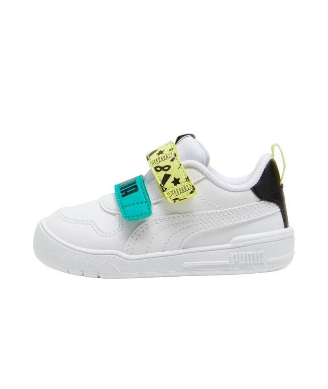 Zapatillas Puma Multiflex Blanco Infantil