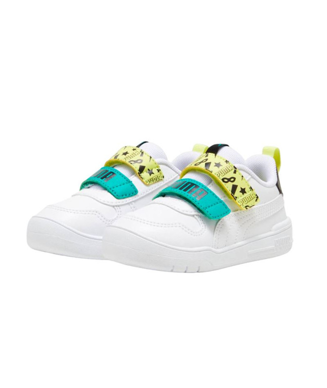 Zapatillas Puma Multiflex Blanco Infantil