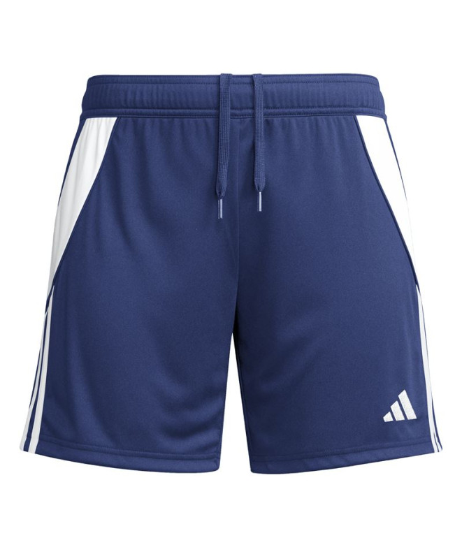 Calça de Futebol adidas Tiro24 Mulher Azul