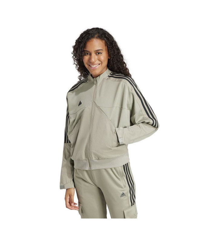 Veste adidas verte online femme