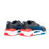 Zapatillas Puma Rebound v6 o Deep D Blanco/Azul Infantil