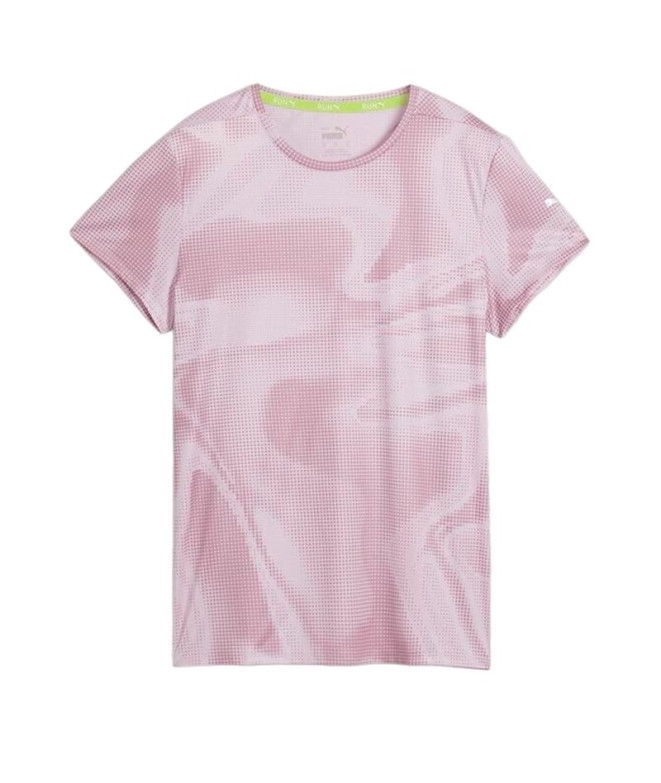 T-shirt par Running Puma Run Favorite Femme Lila