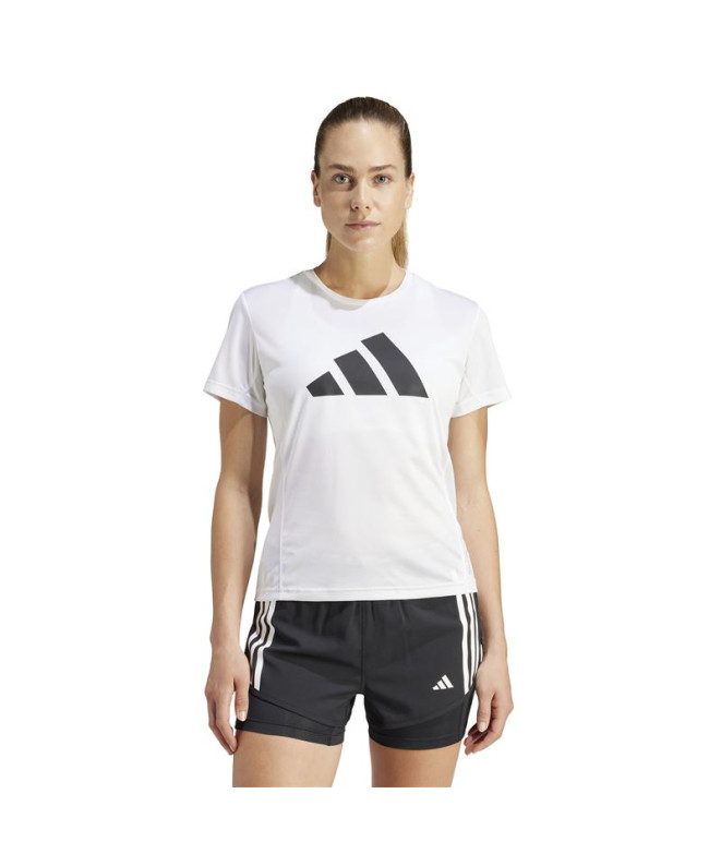 T-shirt de Running adidas Run It Femme White