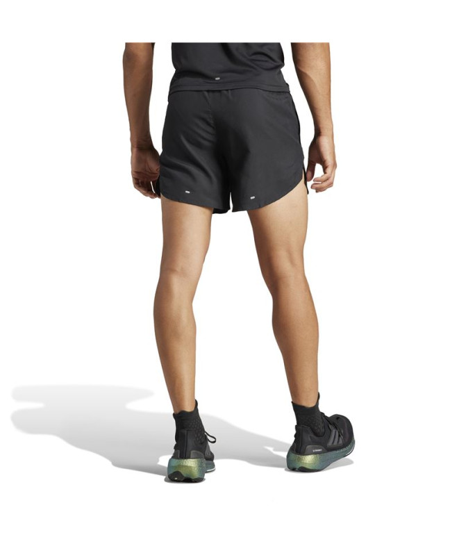 Calça Running adidas Homem por Run It Short Preto