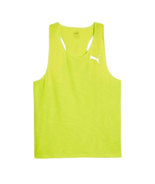 Camiseta de Running Puma Run Ultraspun Hombre Amarillo