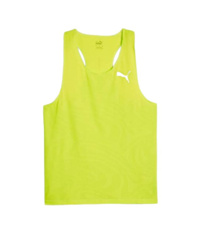 T-shirt Running Homme by Puma Run Ultraspun Yellow