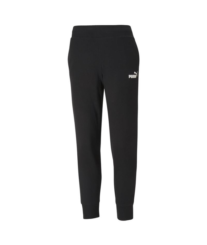 Calça Mulher Calças de treino Puma Essentials Preto