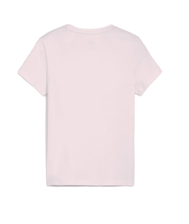 T-shirt Enfant Puma Essentials Pink