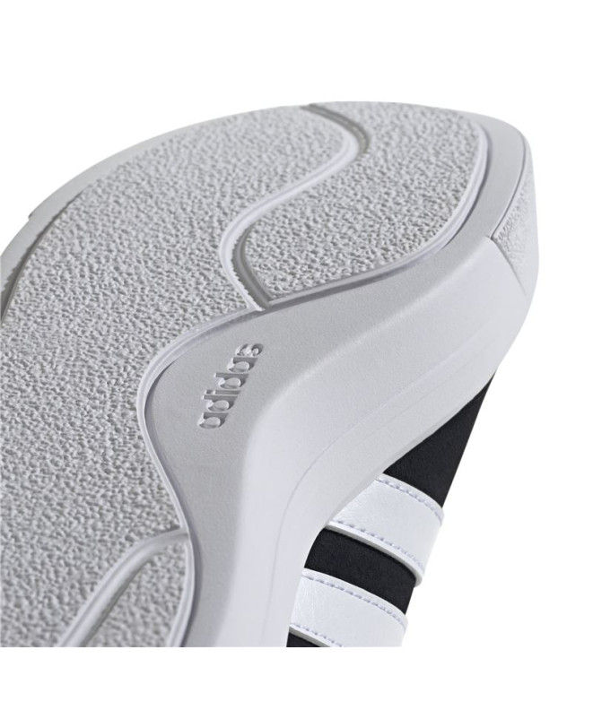 Zapatillas adidas Court Platform Suede Mujer Negro