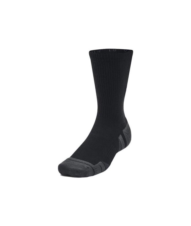 Chaussettes Fitness Under Armour by Performance Tech 3Pk Crew Noir