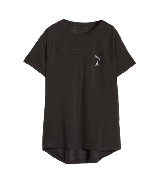 T-shirt de Running Puma Seasons Femme Black