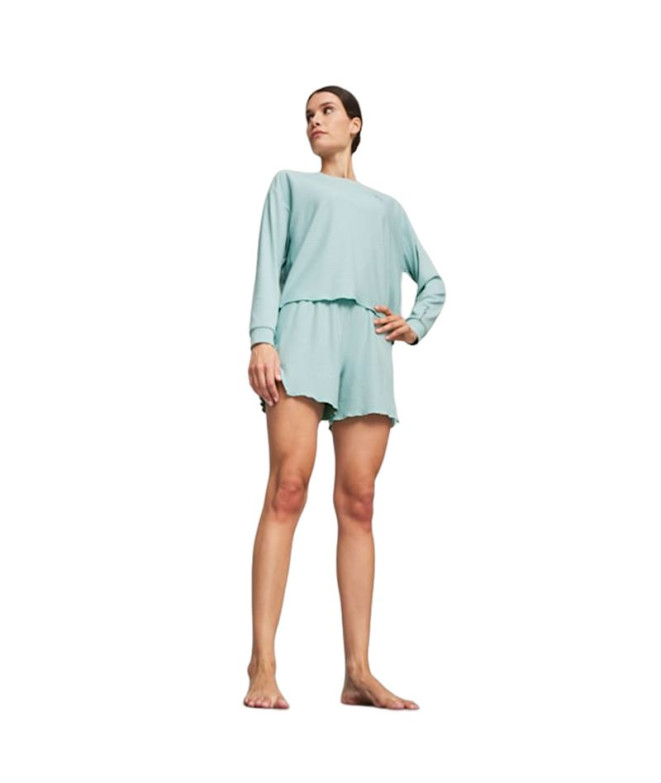 Pantalón de Running Puma Unwind Mujer Turquesa