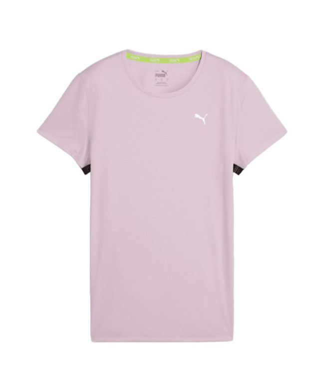 Camiseta by Running Puma Run Favorites Velocity Mulher Lilac