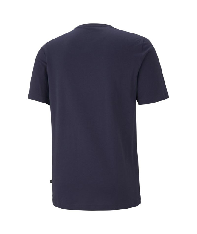 Camiseta Puma Ess Small Logo Hombre Navy