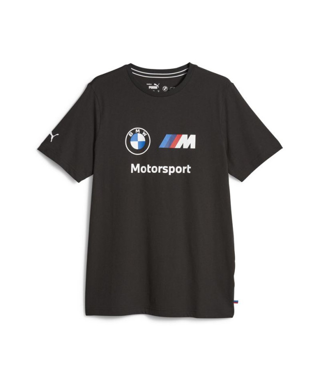 Camiseta Homem Puma Bmw Motorsport Essentials Preto