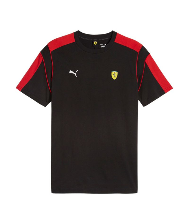 Camiseta Homem Puma Ferrari Scuderia MT7 Preto