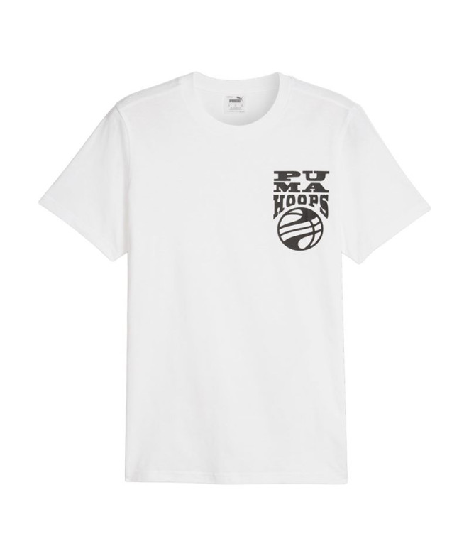 Camiseta Basquetebol Homem de Puma The Hooper 2 branco