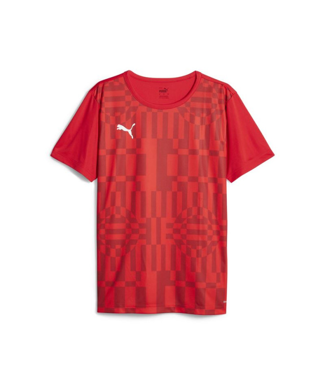 Camiseta de Fútbol Puma Individualrise Graphic Hombre Rojo