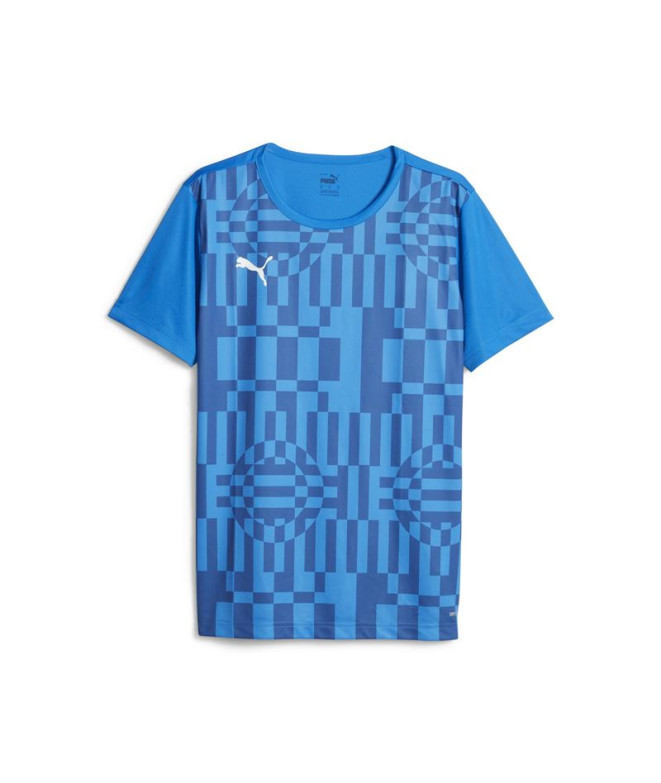 Camiseta Futebol Homem by Puma Individualrise Graphic Blue