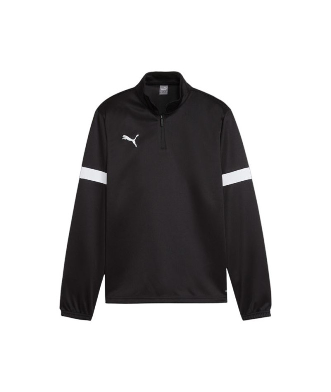 Camiseta de Fútbol Puma individualRISE 1/4 Z Infantil Negro