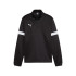 Camiseta Futebol Infantil de Puma individualRISE 1/4 Z Preto