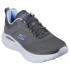 Chaussures Skechers Go Run Lite Femme Charcoal Textile/Blue Trim