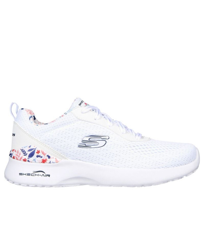 Chaussures Skechers Skech-Air Dynamight- Femme Blanc Mesh/Multi Trim