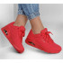 SapatilhasSkechers Uno - Stand On Air Mulher Vermelho Durabuck/ Malha