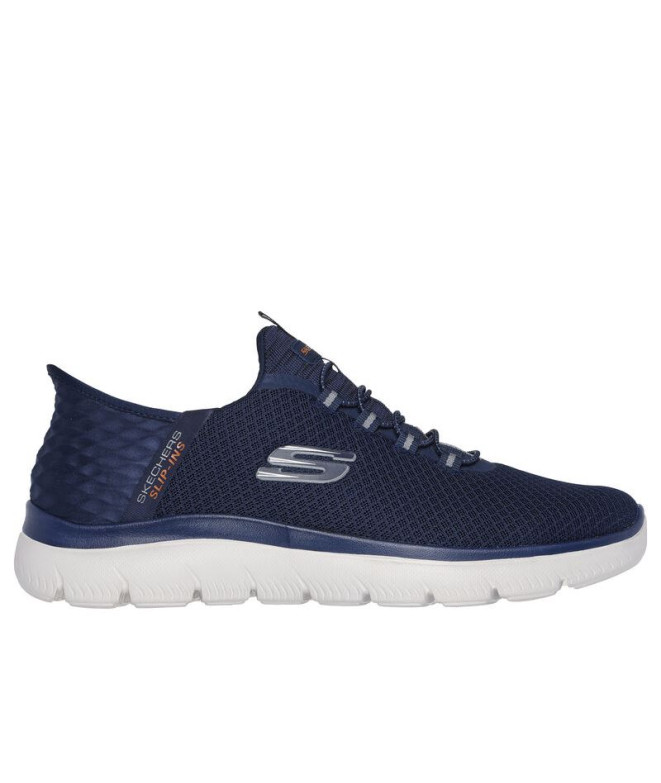 Sapatilhas Skechers Summits - Gama alta Homem Azul-marinho