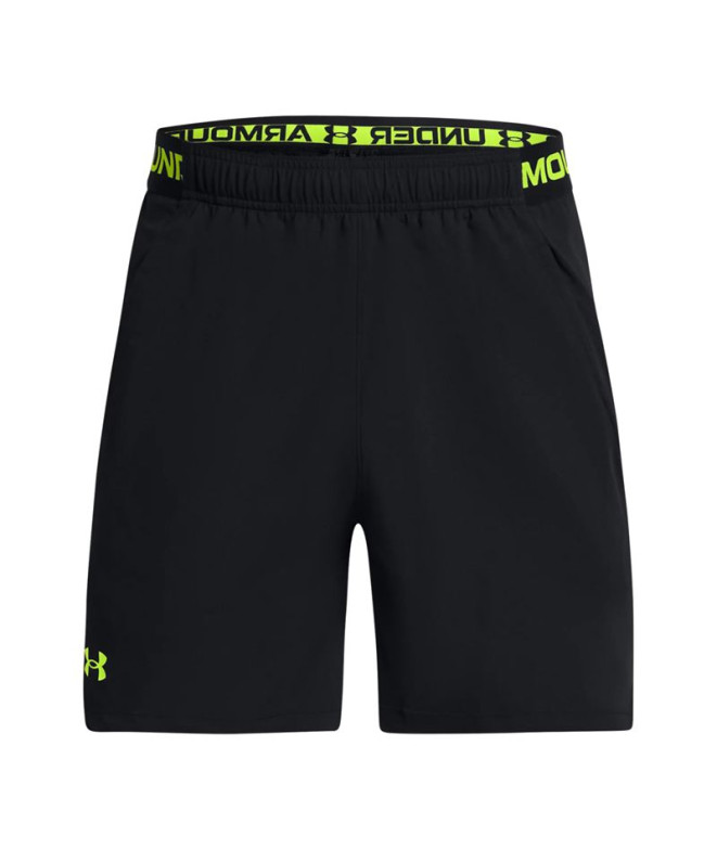 Calça fitness Under Armour de Vanish Woven 6in Black Homem