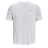 Camiseta de Fitness Under Amour Tech Reflective Blanco Hombre