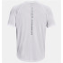 Camiseta de Fitness Under Amour Tech Reflective Blanco Hombre