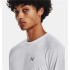Camiseta de Fitness Under Amour Tech Reflective Blanco Hombre