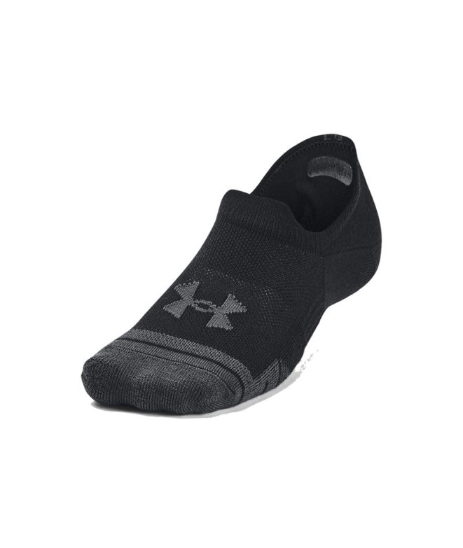 Meias Fitness Under Armour por Performance Tech 3Pk Ult Black